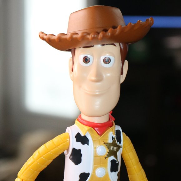 Disney Pixar Mattel Toy Story 4 Fully Posable Woody Figure Toy w/ Lasso + Hat 9” - Picture 2 of 11